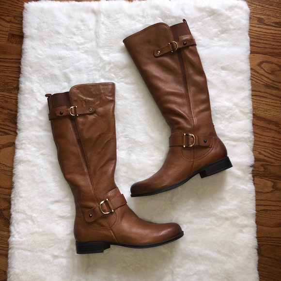 Naturalizer Shoes - Naturalizer Jillian Banana Bread leather boots7.5w